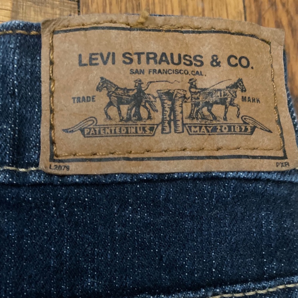 LEVI'S A-LINE Frm MEXICO CLASSIC JEANS Skirt 6 LUX - Picture 4 of 8
